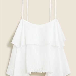 White Layered Camisole Top